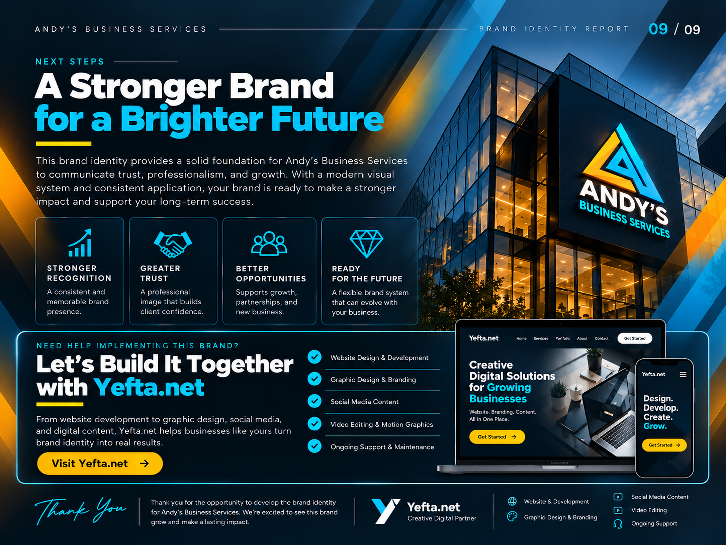 Andy’s Business Services – Desain Identitas Merek Profesional — image 1