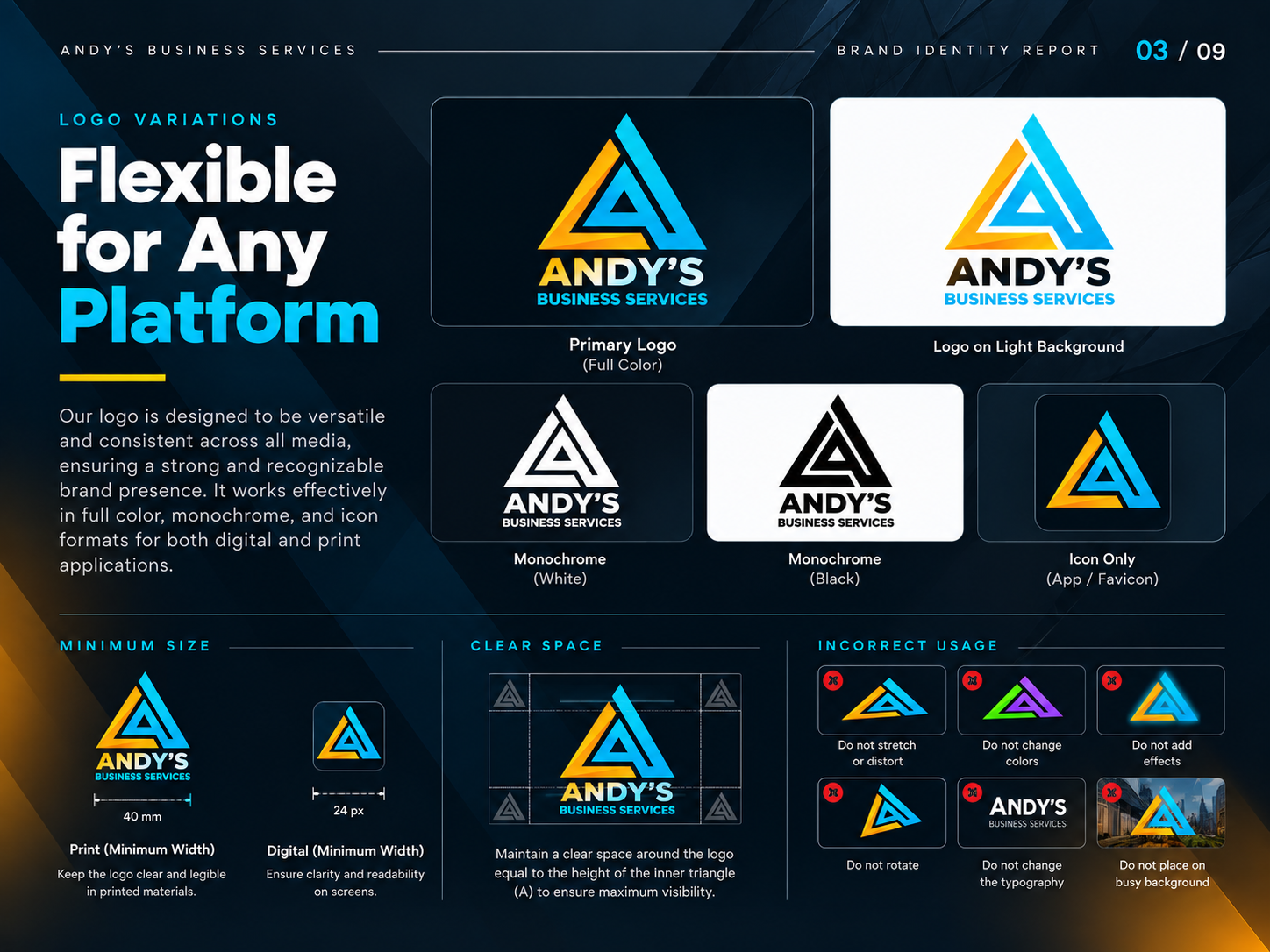 Andy’s Business Services – Desain Identitas Merek Profesional — image 7