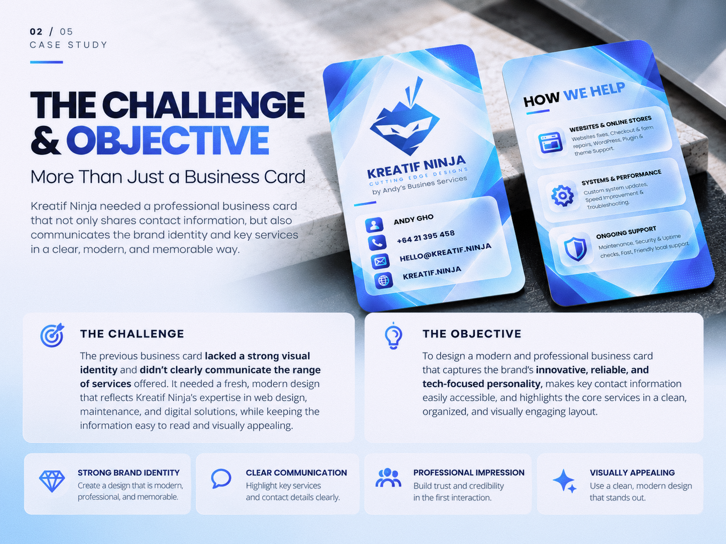 Kreatif Ninja Business Card — gambar 5