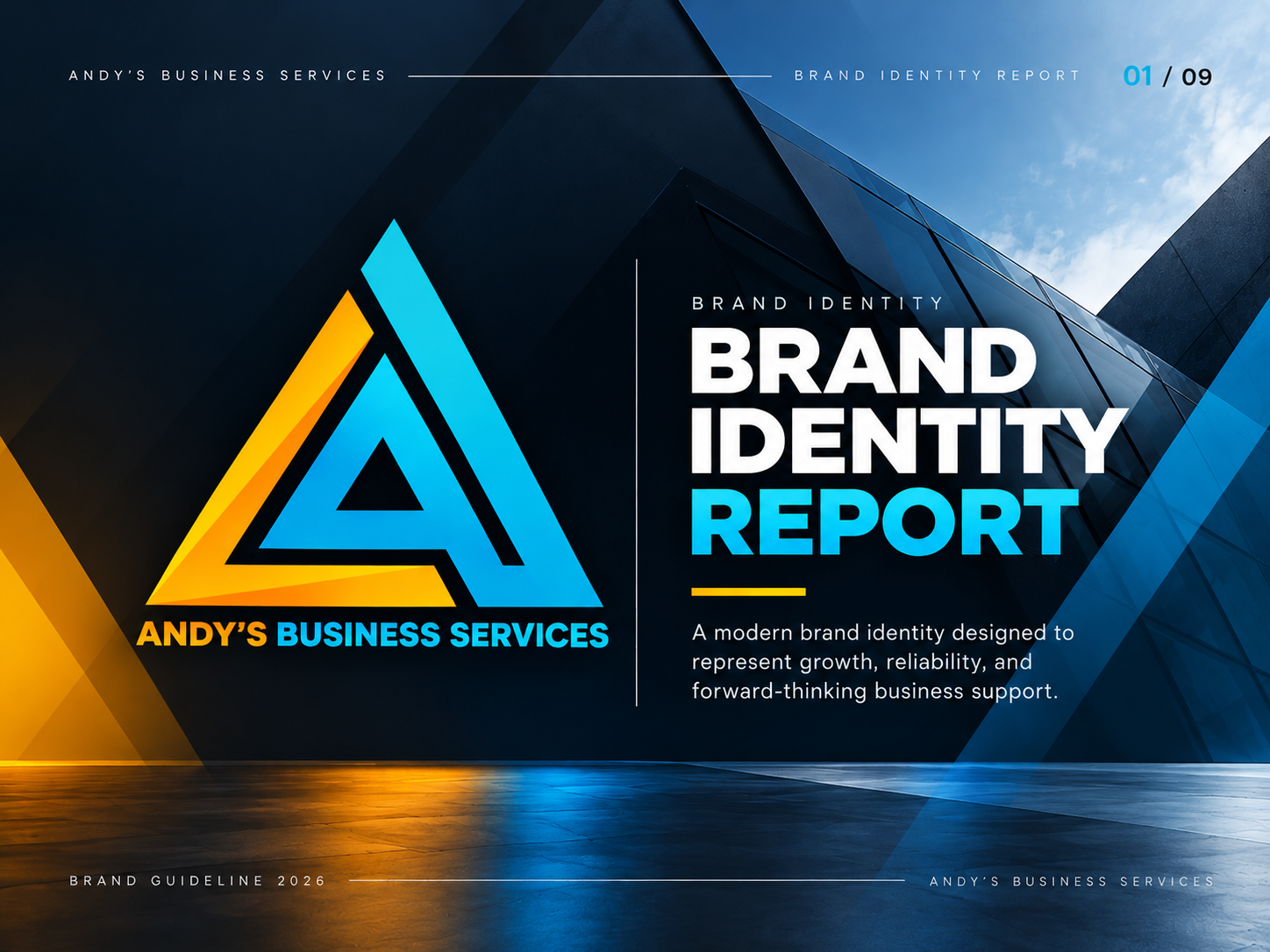 Andy’s Business Services – Desain Identitas Merek Profesional