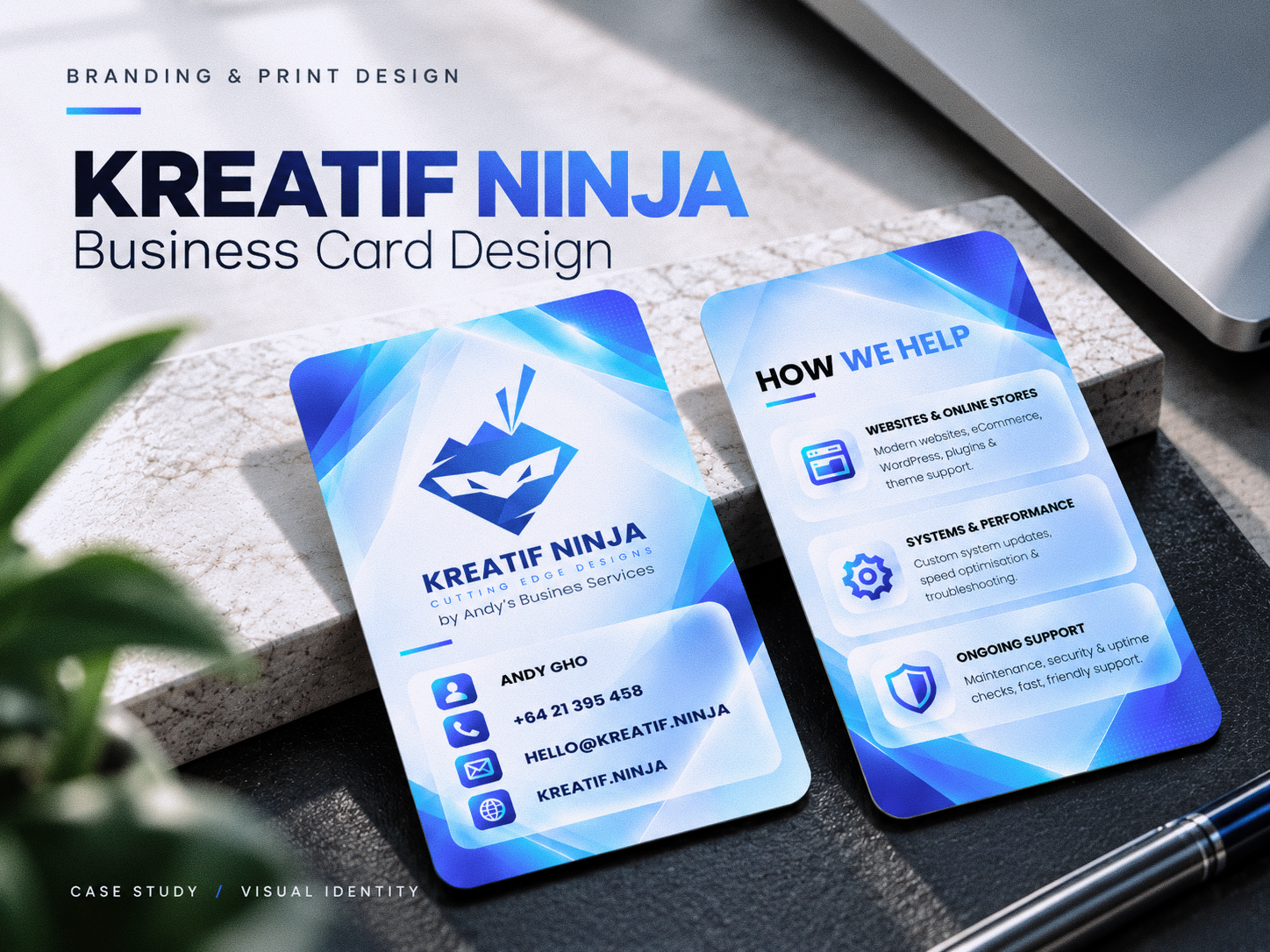 Kreatif Ninja Business Card